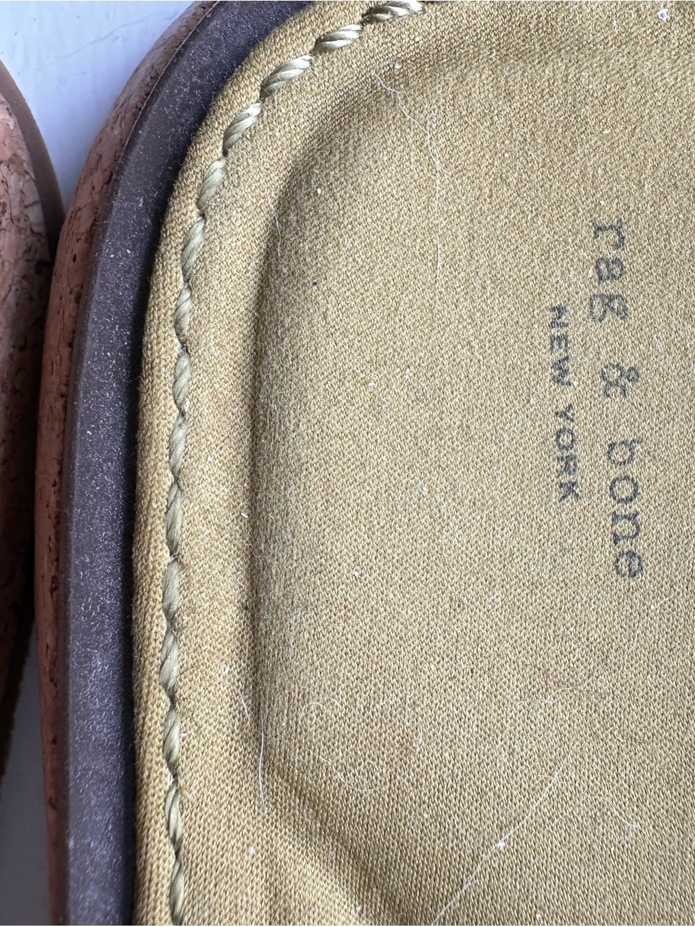 Rag & Bone Parque Slide Size 9 worn 3 times - nice olive green color - Picture 5 of 6